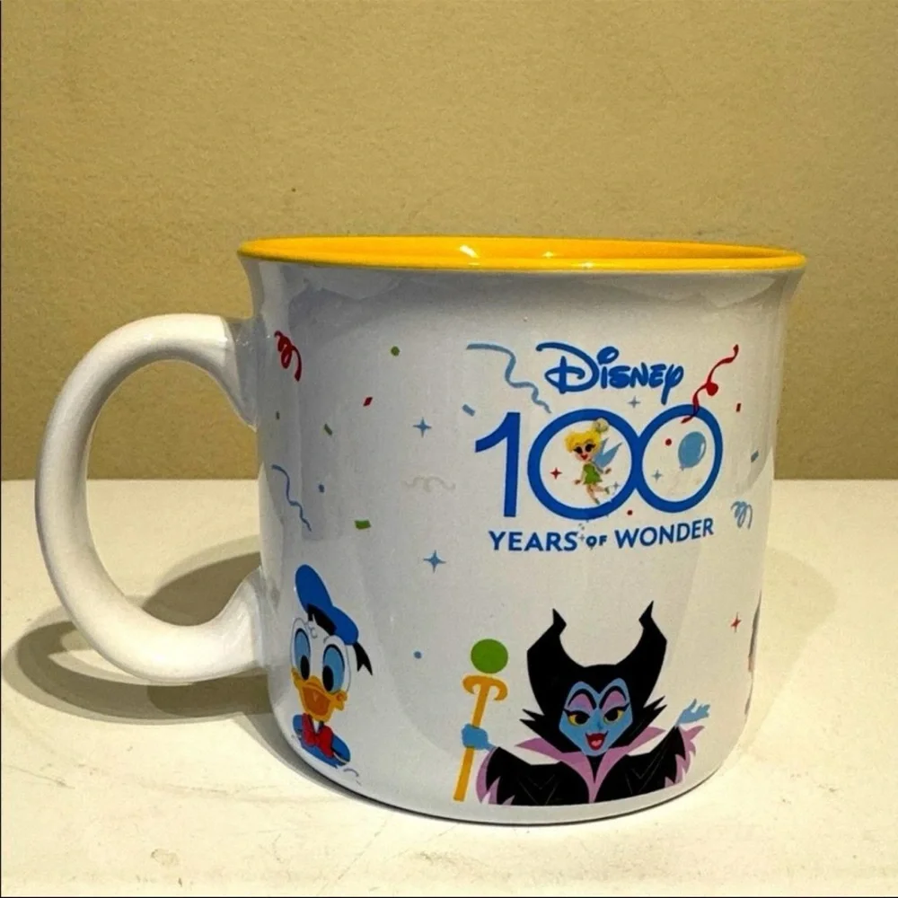 Disney 100 Years of Wonder ceramic coffee mug 16/20 oz